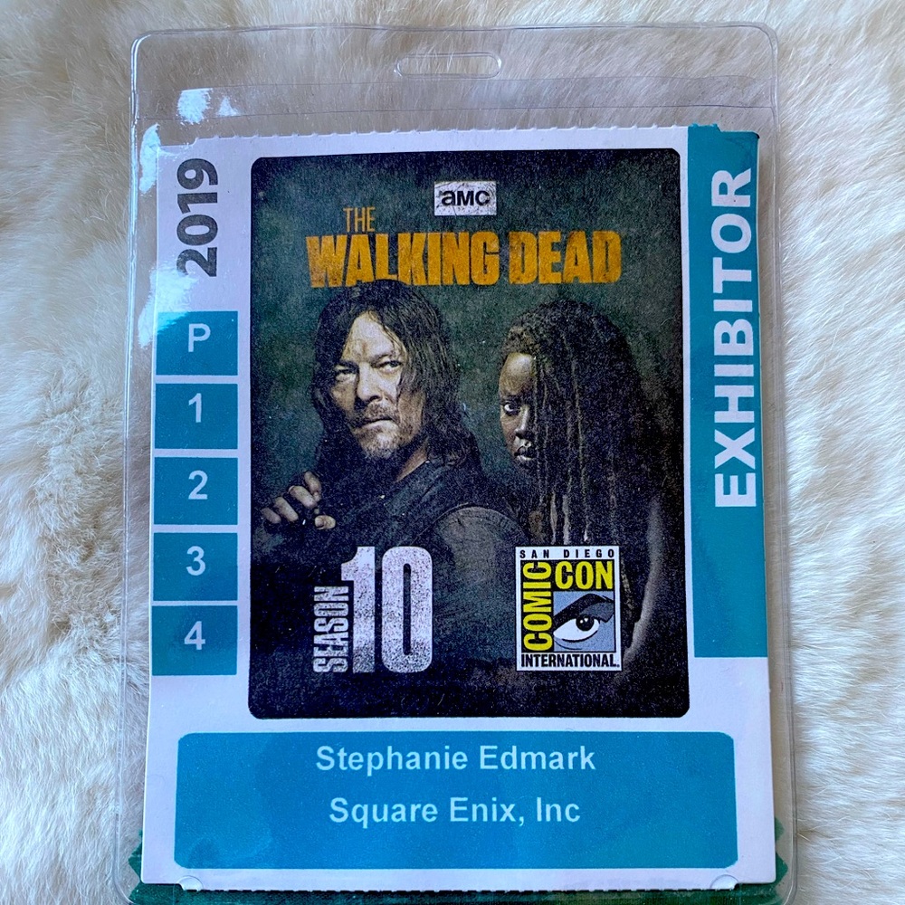 Comic Con 2019 Exhibitors Badge